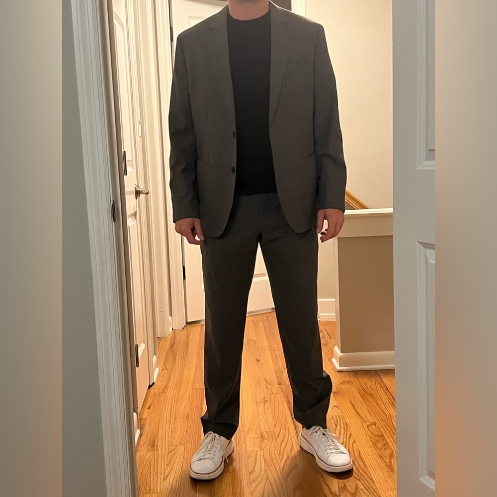 Men’s Banana Republic Gray Suit
